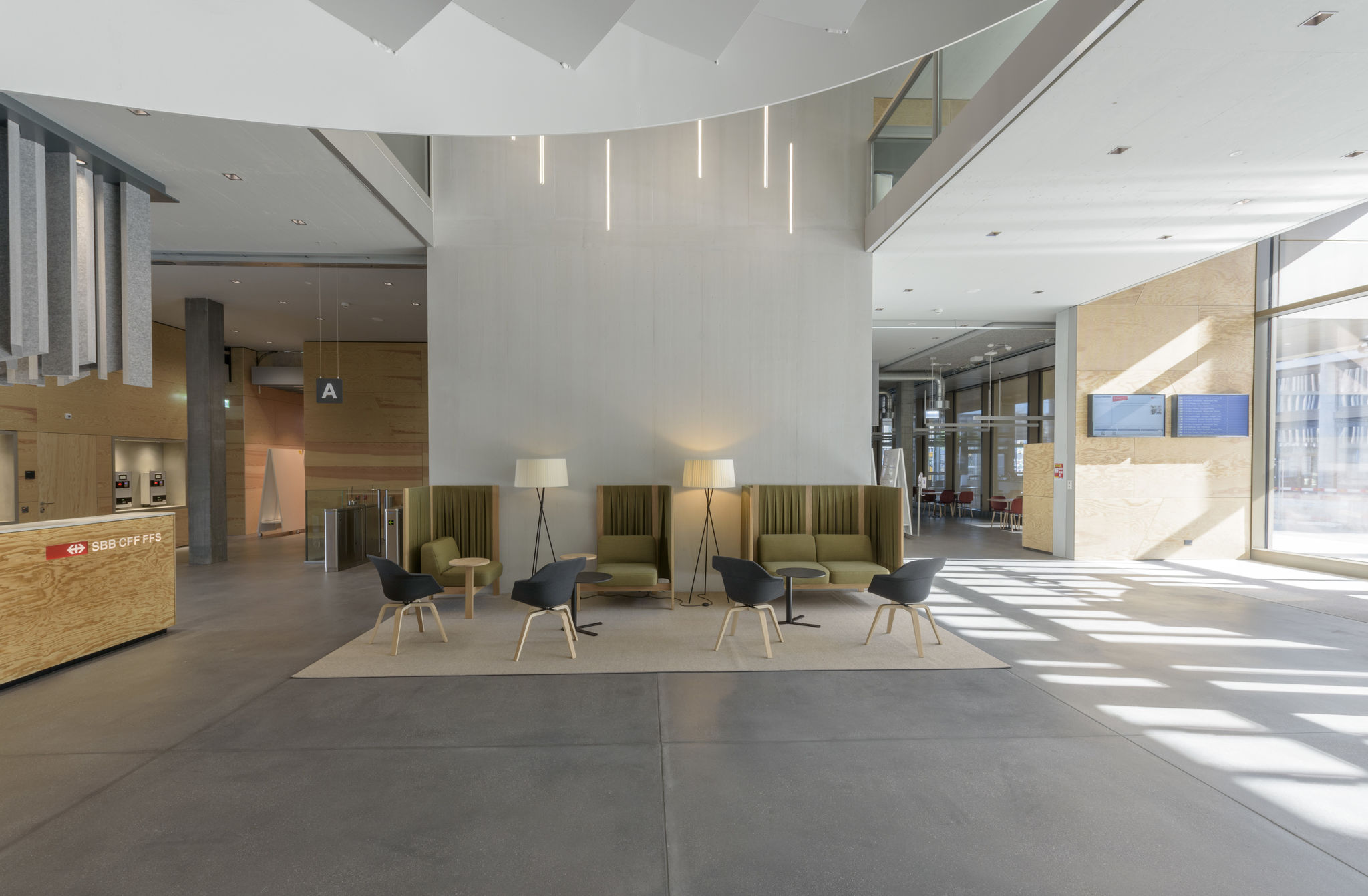 Interior architecture Swiss Federal Railways SBB | atelier oï ...