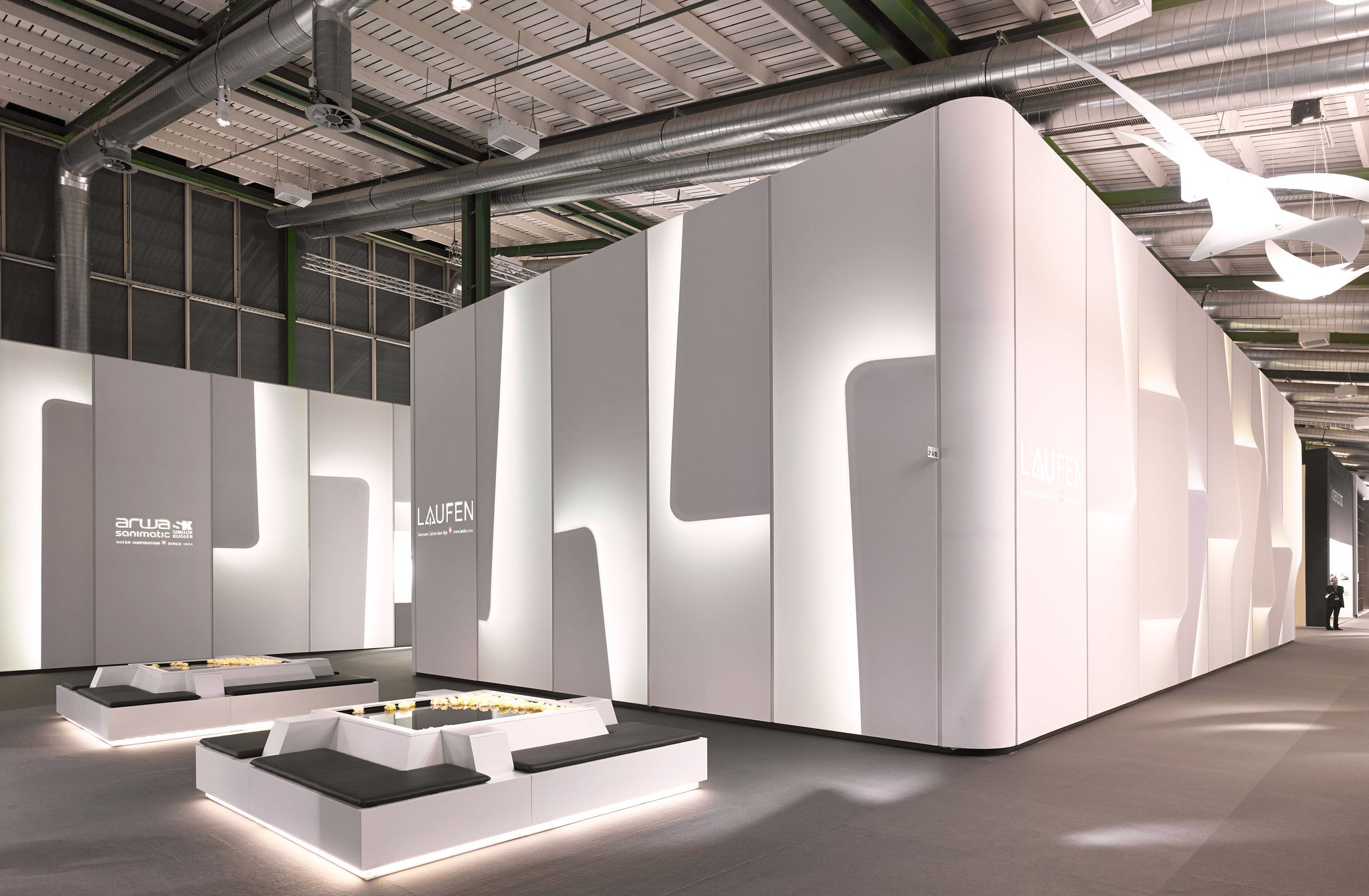 Exhibition Booth “Laufen Bathrooms AG” atelier oï, architecture and